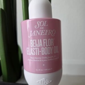 Sol de Janeiro Beija Flor Elasti-Body Oil - Pink and White